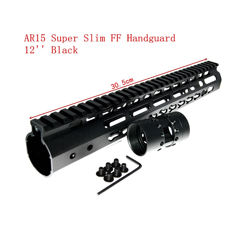 FIRECLUB " 9" 1" 12" 13," 15" AR15 бесплатный поплавок Keymod Handguard Пикатинни для охоты тактический прицел крепление