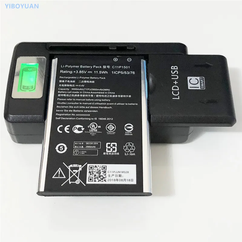 

3.85V 3000mAh C11P1501 For Zenfone2 Laser ZE601KL ZE600KL ZE550KL Selfie ZD551KL ZE500ML Z00LD Z011D Z00UD Battery + SS-8 Charge