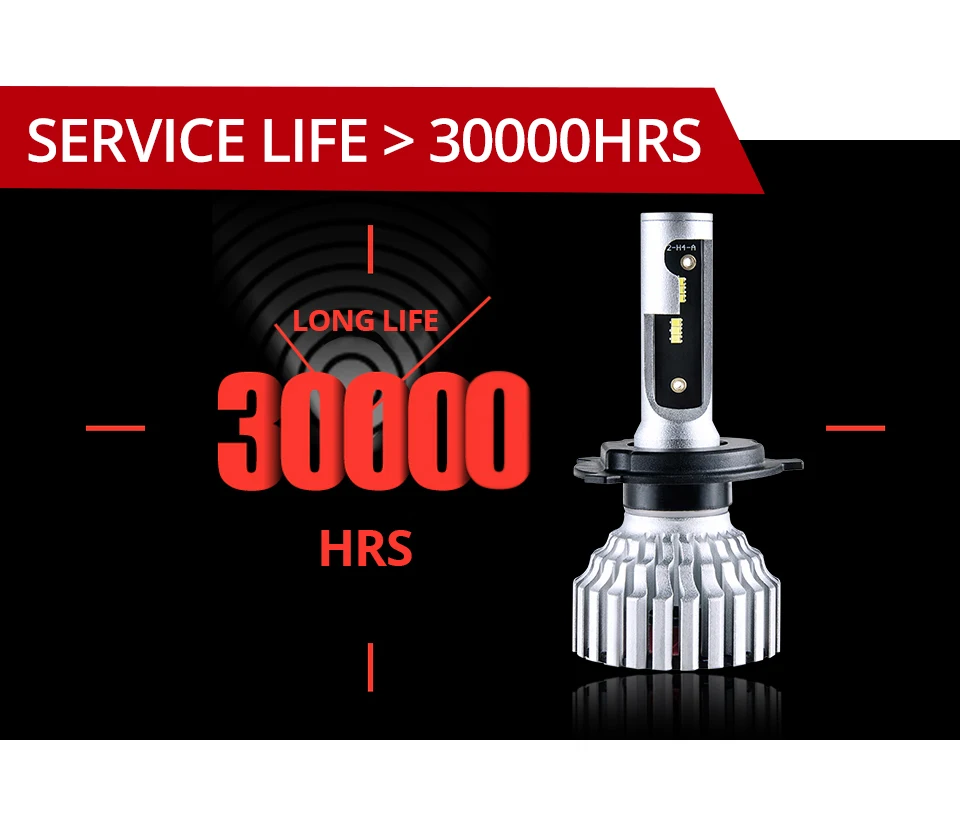H4 H7 Car led headlight H11 H8 9005 HB3 9006 HB4 led automotivo lampada 12V 60W 6500K 16000LM  luces car led para auto Led Light (11)