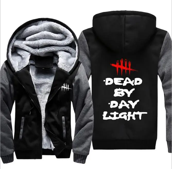 

Fashion new dawn killer butcher game anime clothes loose hoodie zipper sports jacket Volvo long sleeve thick jacket