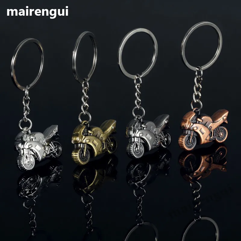 

3D motorcycle model car key chain for BMW Kawasaki yamaha suzuki honda key ring men pendant bag accessories motorcycle keychain