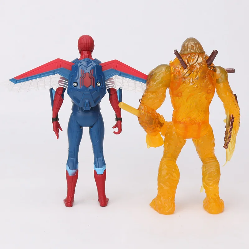 14 см Marvel игрушки Мстители Человек-паук вдали от дома ПВХ фигурка Человек-паук расплавленный человек Питер Паркер Коллекция Модель Куклы