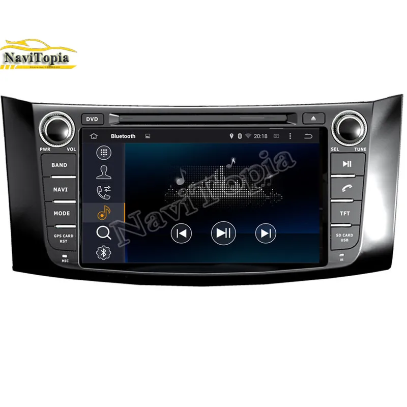 Perfect NAVITOPIA 4G RAM 64G ROM PX6 Six Core Android 9.0 Car DVD GPS for Nissan Sentra for Nissan Pulsar (Australia) for Sylphy 5