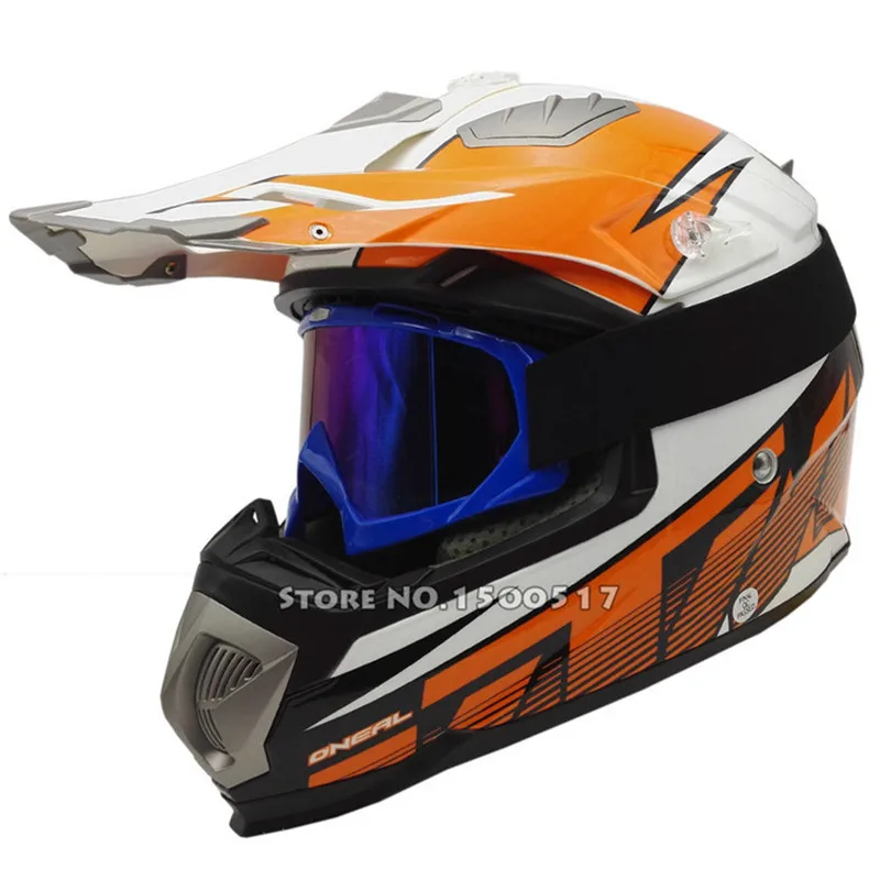 Поставляется с KTM Очки Мотокросс Шлем Moto Motocicleta Cacapete Каско шлем ONEAL Racing Off Road Dirt Bike MX