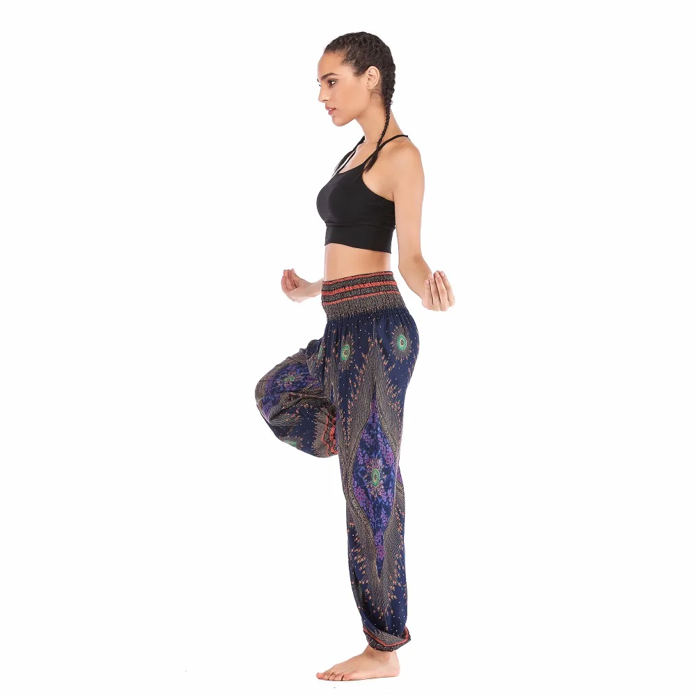 Big Peacock Eye navy harem pant BPEP003 (9)