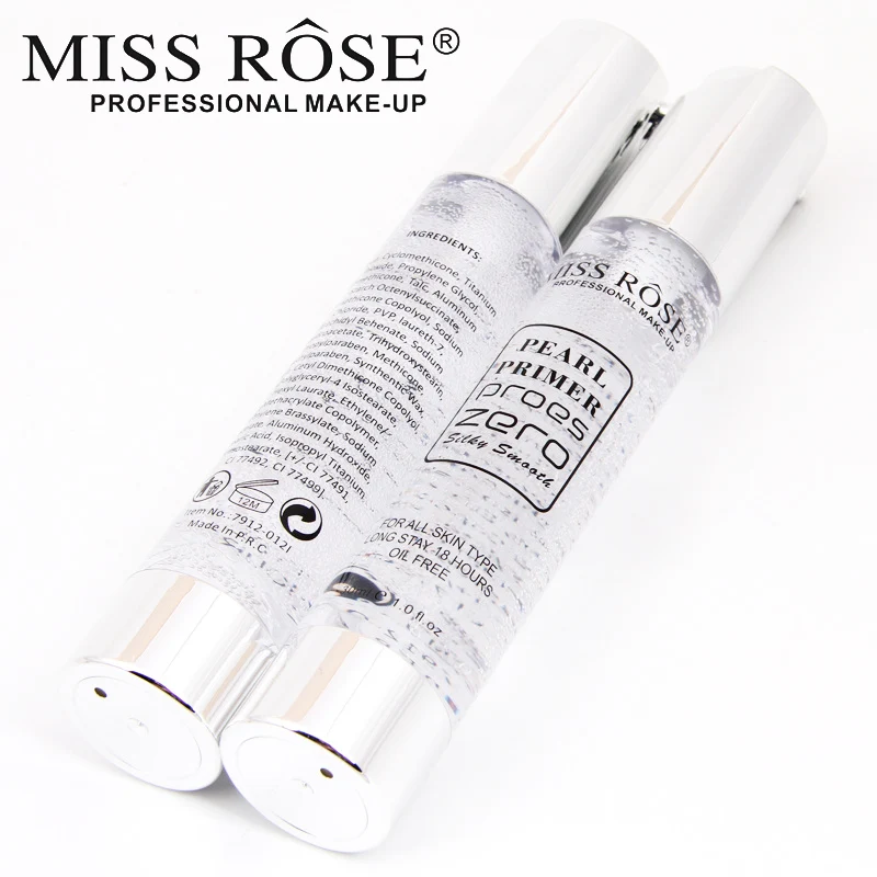 MISS ROSE макияж перед молоком 30 мл прозрачная изоляция увлажняющее молочко невидимые поры напоминание яркий макияж