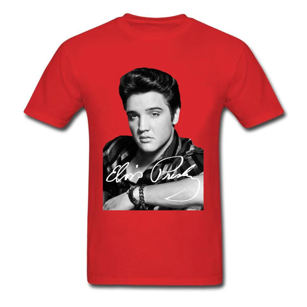 Мужская футболка Elvis Presley в стиле рок н ролл топы хип хоп одежда с объемными