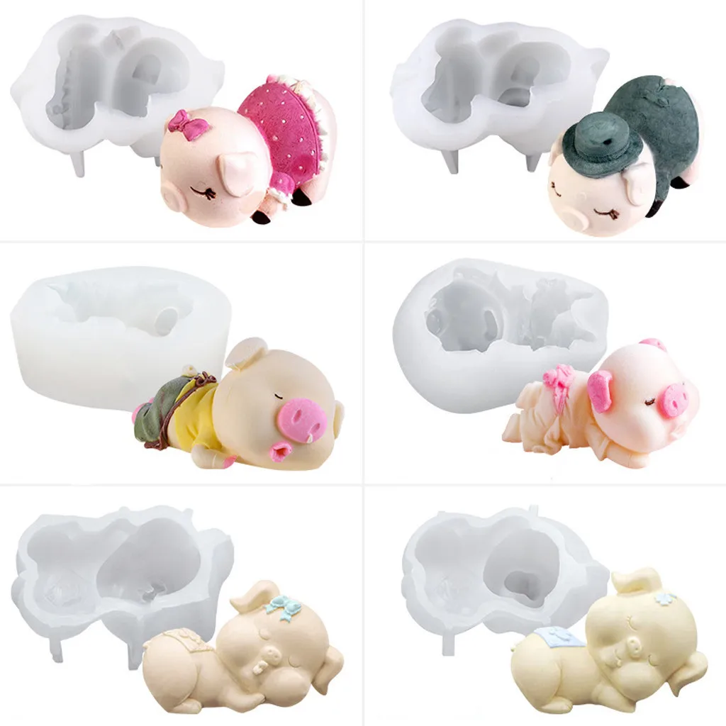 Силиконовая форма для торта Piglet mousse мороженого супер милая свиньи силиконовая para