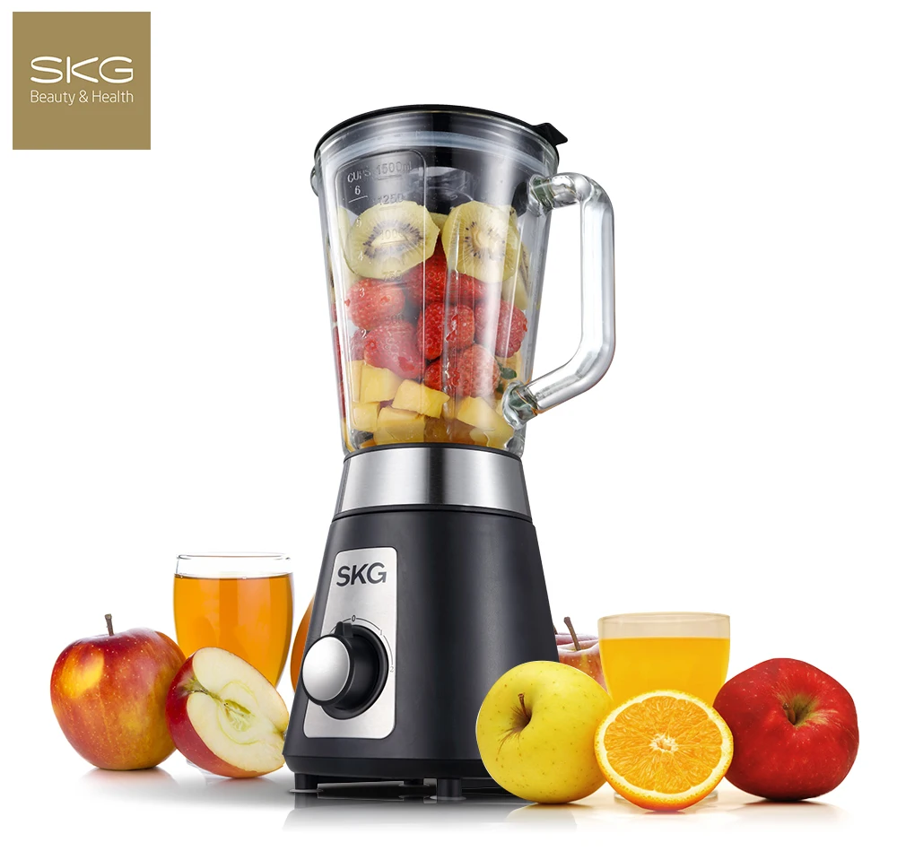 SKG Multi Blender Smoothie Maker 2 In 1 Jug Blender Fruit Juicer