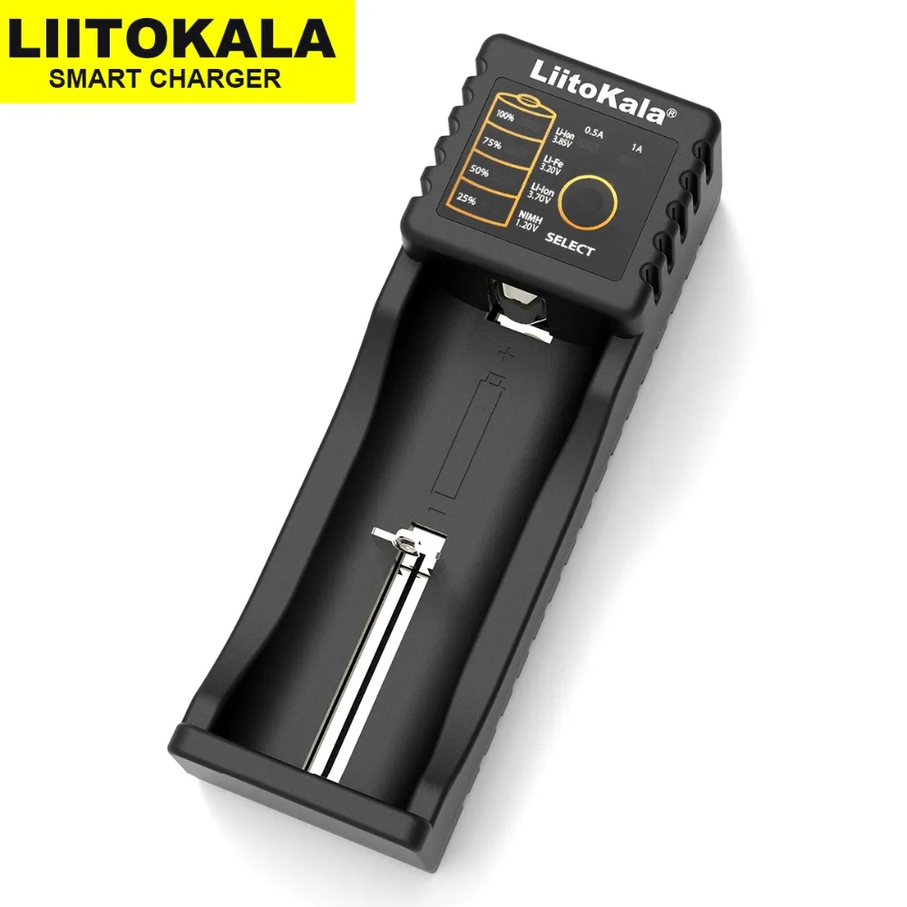 Liitokala Lii-100 Lii-202 Lii-402 Lii-PD4 LCD 3,7 V AA/AAA 18650, 18350, 26650, 20700, 18350 NiMH de litio e-cigarrillo cargador de batería Liitokala Lii-100 Lii-202 Lii-402 Lii-PD4 LCD 3,7 V AA/AAA 18650, 18350, 26650, 20700, 18350 NiMH de litio e-cigarrillo cargador de batería