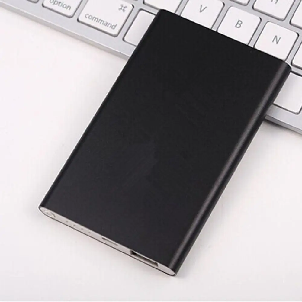 6000 мАч mi ni внешний аккумулятор ультра-тонкий блок питания Мобильный телефон зарядка для Xiaomi mi Hauwei Iphone 6 7 XS - Цвет: 1
