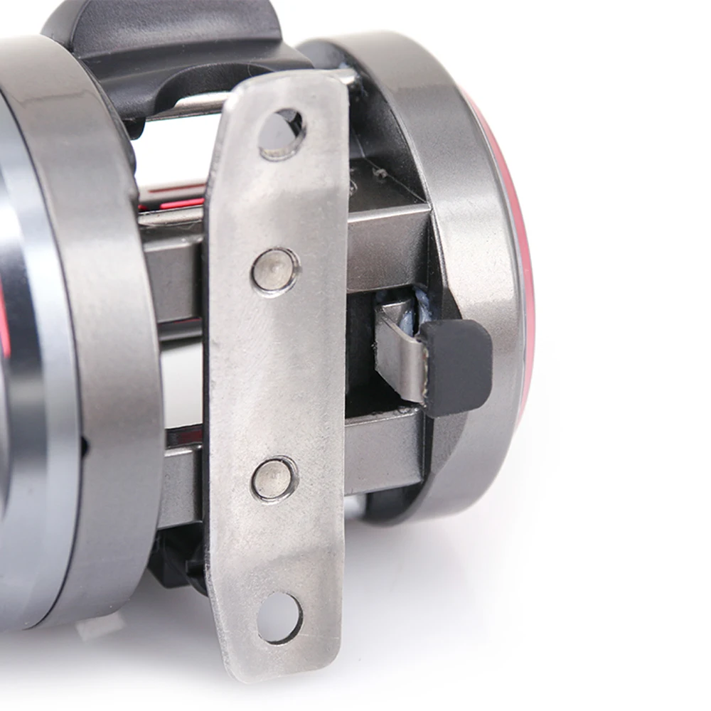 Carretilhas de Pesca de Metal em Aço Roda de Tambor Rodada de Carbono Equipamento de Pesca da Carcaça de Isca 7 + 1bb Deukio Inoxidável Roda Pesca Jd100-301 Cnc 8 7 + 1BB JD100-301 DEUKIO Carretilhas de