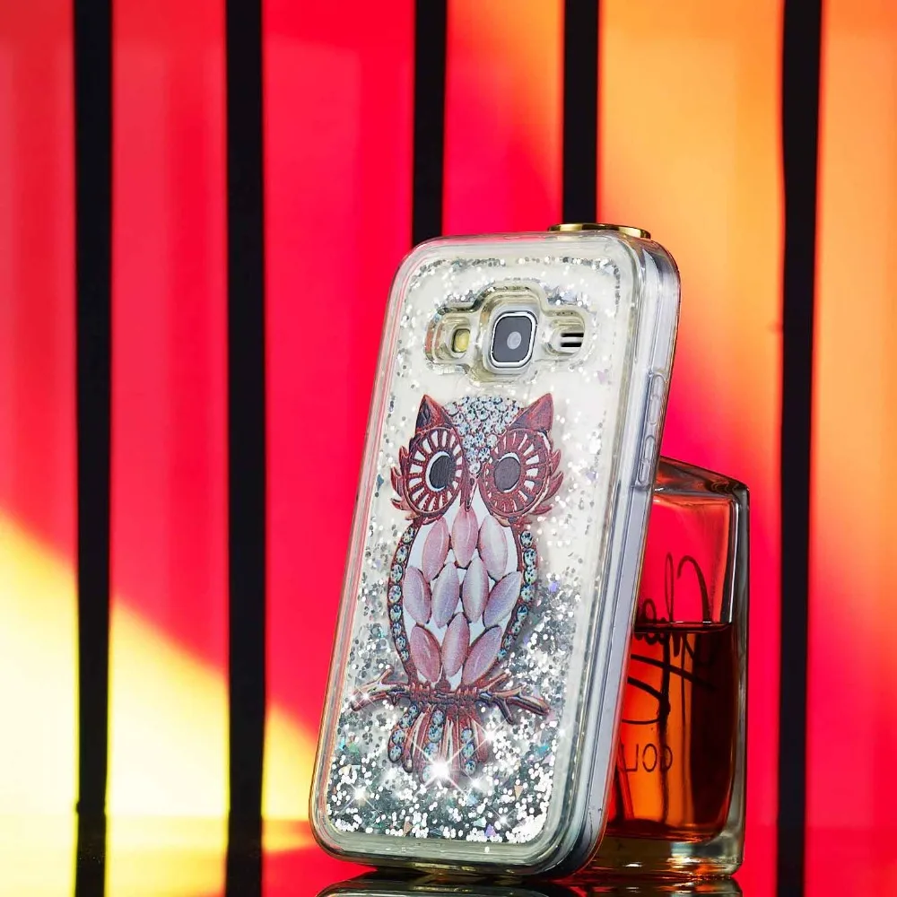 Противоударный чехол с сияющими блестками для samsung Galaxy Core Prime G360 G361 SM G360F G361F G360H G361H