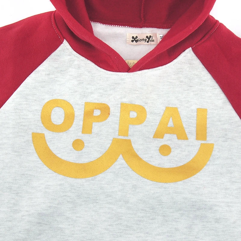 COtton blended One Punch man Saitama Oppai hoodie Hooded Sweatshirt Fleece Unisex for man and woman size Jacket Cosplay Costume (7)