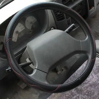 

1pc Foam Leather Steering Cover Anti-Slip Truck Wheel Protector Steering-Wheel Automobiles Interior Accessories