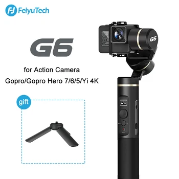 

FeiyuTech Feiyu G6 3 Axis Handheld Gimbal Bluetooth Splash-proof Action Camera Gimbal Stabilizer for Gopro Hero 7 6 5 Yi cam 4K