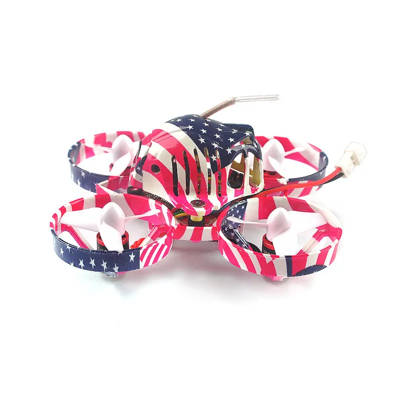 Eachine US65 UK65 65 мм гоночный Дрон FPV BNF с контроллером полета Crazybee F3 OSD 6A Blheli_S ESC Whoop RC