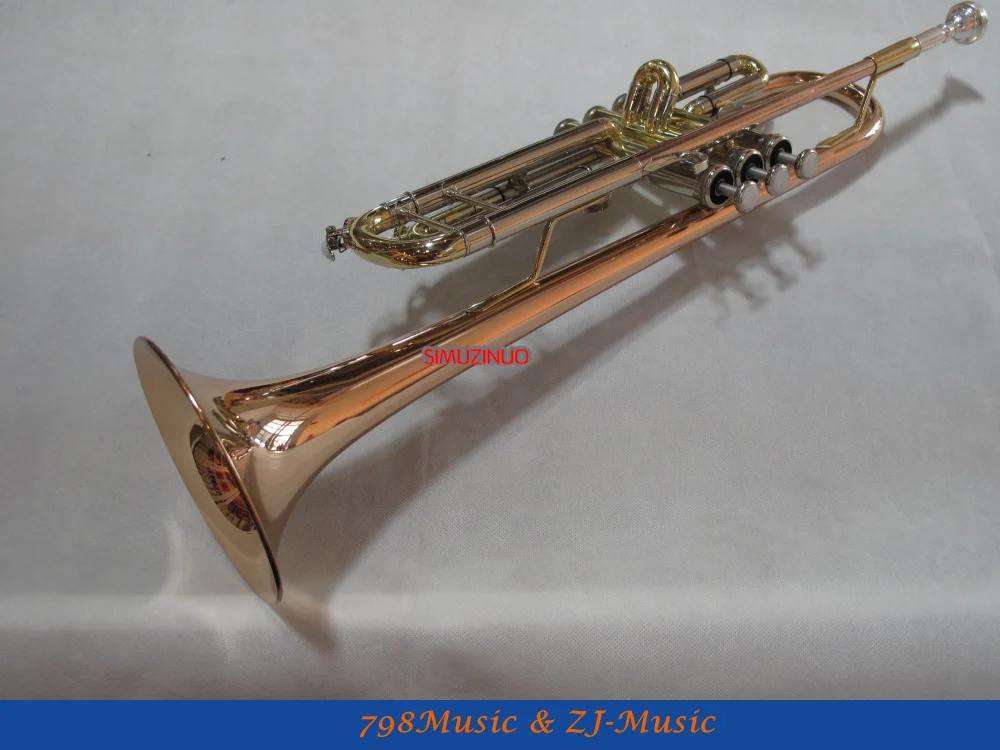 

NEW Bb Trumpet Rose Brass With Case