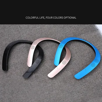 

Bluetooth 5.0 Wireless Neckband Neck Speaker FM AUX SD USB Stereo For iPhone 5.8