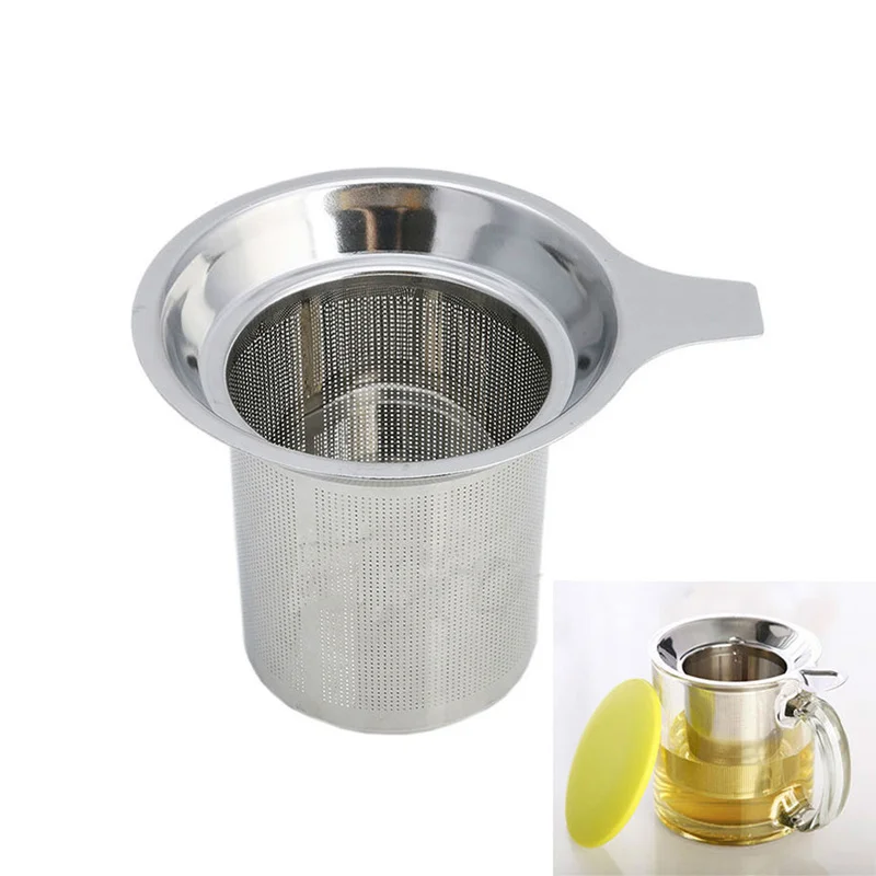New Stainless Steel Tea Infuser Filter Reusable Tea Strainer For Teapot