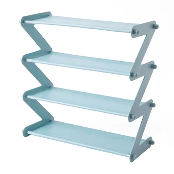 

Shoe Holder Multi-Layer Storage Shoes Organizer Easy to Install Z Type Storage Shelf Multi-functional storage rack H99F