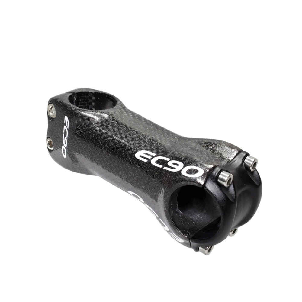 EC90 3K Anti-slip Particles Carbon Road Stem Carbon Fiber MTB Mountain Bicycle Bike Stems Riser Rod 31.8-28.6mm  (8)