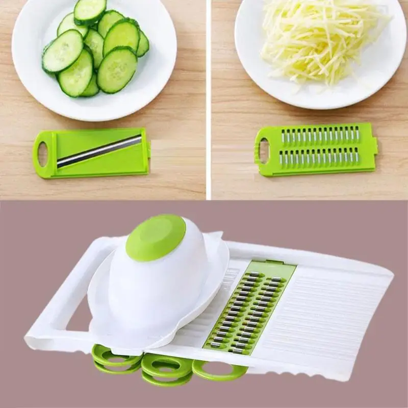 1pcs Vegetable Cutter Slicer Fruit Potato Carrot Grater Peeler Multi Functional Kitchen Gadget Accessories