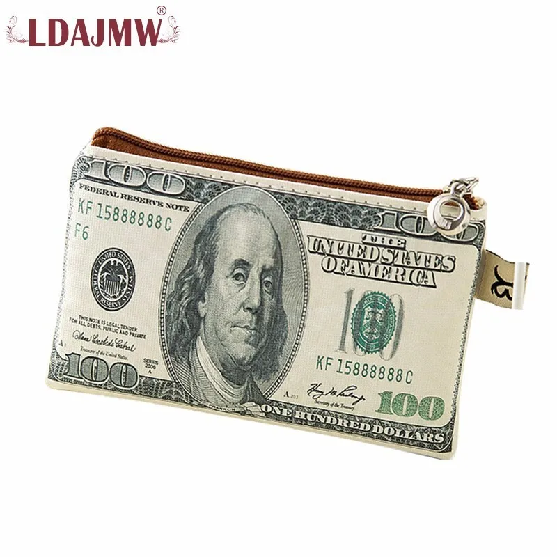 LDAJMW Новый студенческий холщовый нейтральный Кошелек для монет кошелек женщин и