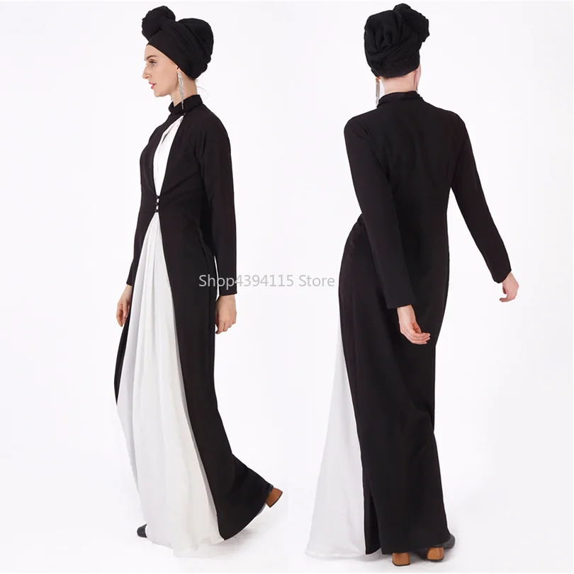 Kaftan abaya Дубай мусульманский хиджаб платье Турция цзилбаб Caftan Рамадан Абая для