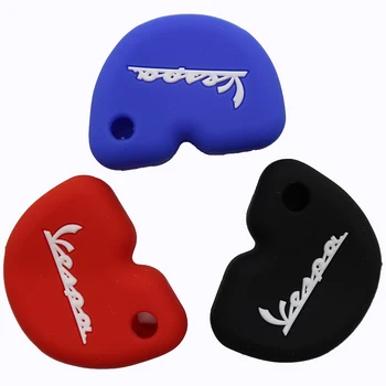 

Smart silicone key cover case for Vespa Enrico Piaggio MotorbikE GTS300 LX150 fly 125 3vte Gts 200 motorcycle key accessories