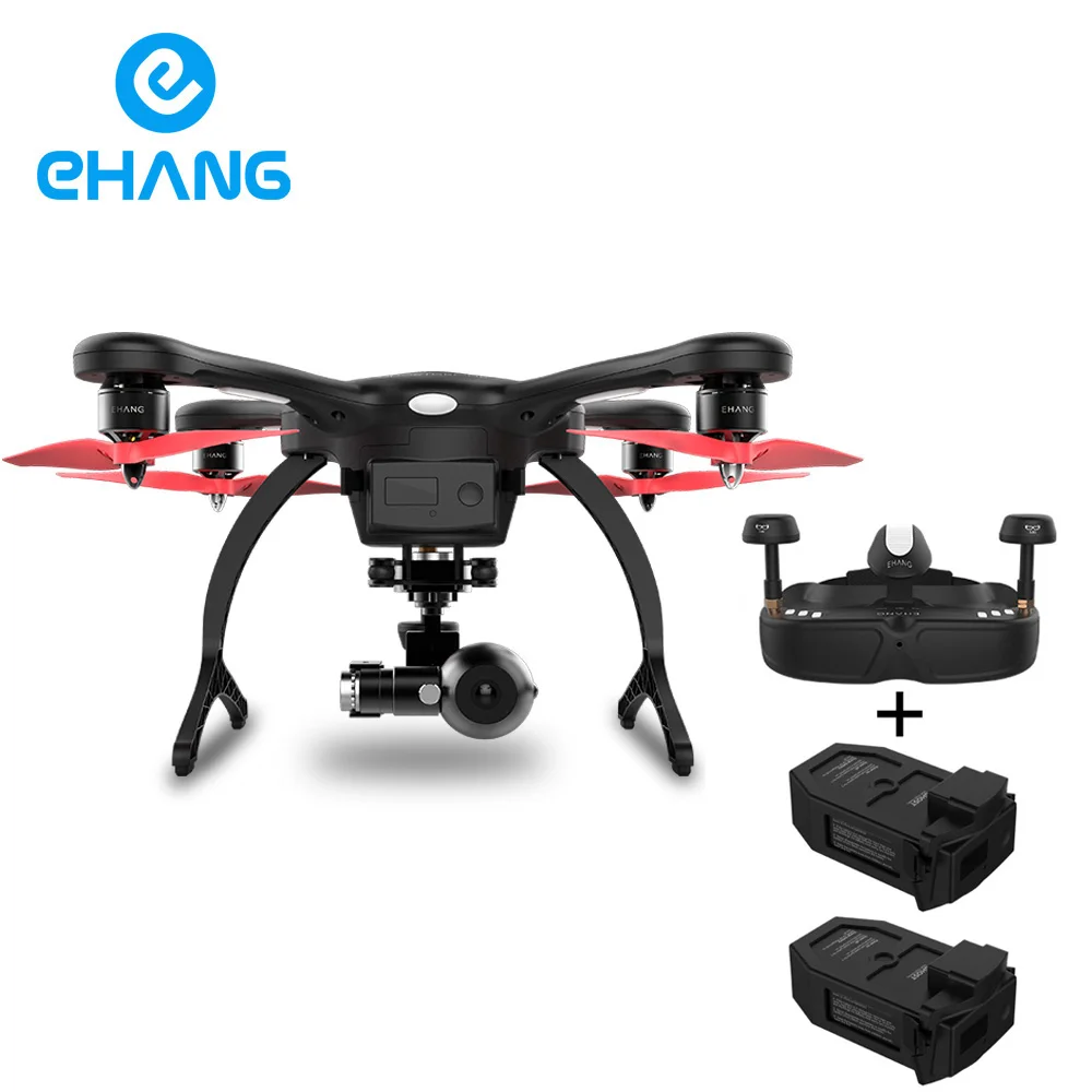 Ehang GHOSTDRONE 2.0 VR Quadcopter With 4K HD Sports Camera For Photographer,include two Batteries PK walkera drone Phantntom 3