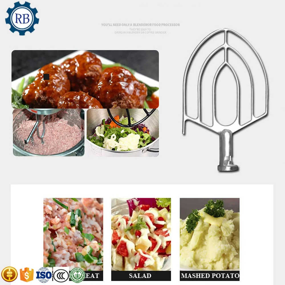 

2019 hot sale table dough mixer machine dough whip machine multifunction kitchen mixer machine