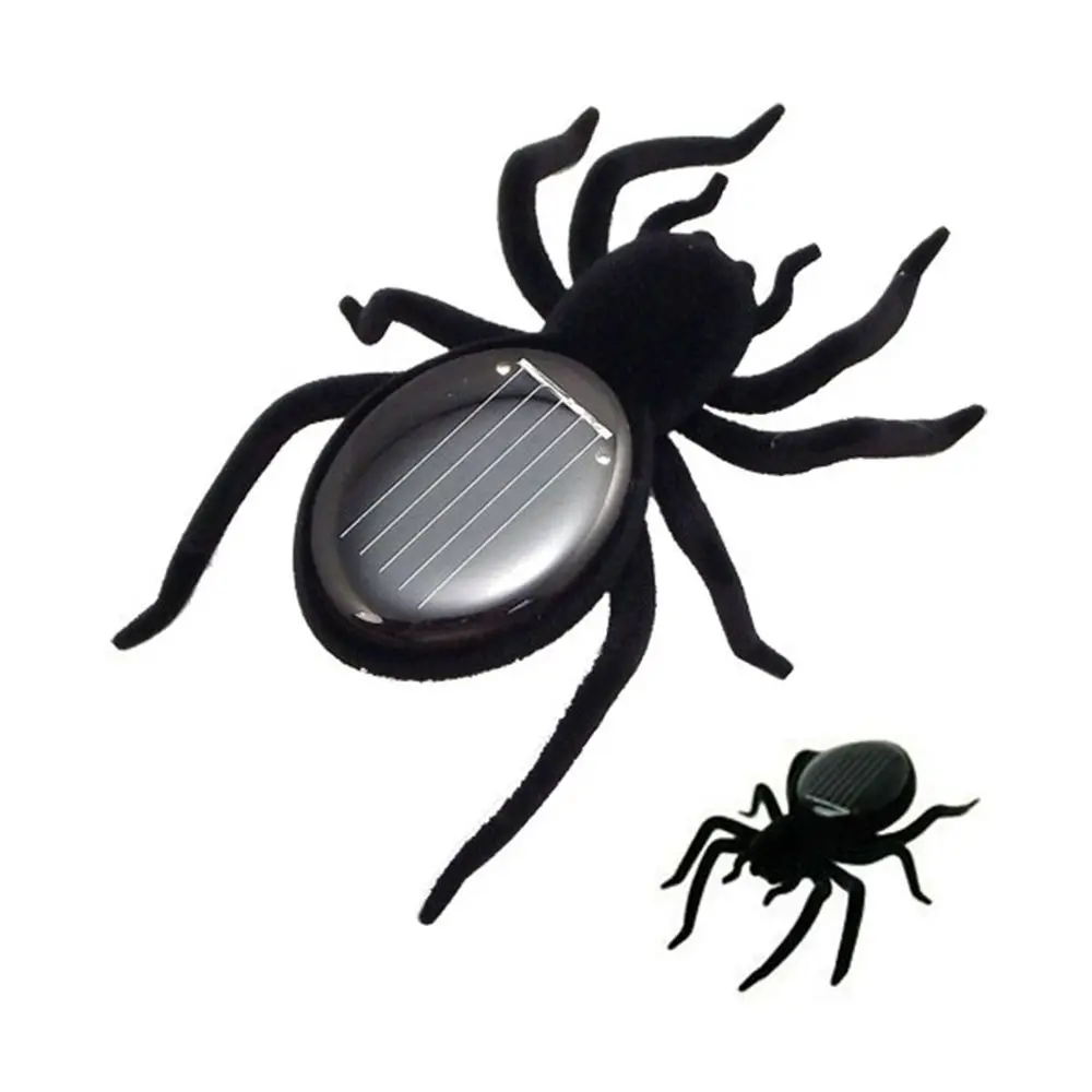 

Mini Design Solar Spider Tarantula Educational Robot Scary Insect Gadget Trick Toy Solar Toy Kids Popular Funny Robot Toy