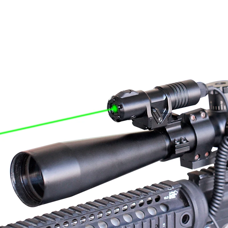 Прямая поставка Laserspeed Пикатинни лазерная указка подводная рыбалка зеленый
