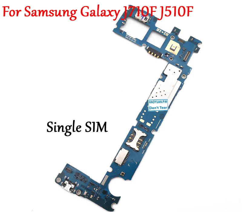 

Tested Work Unlock Motherboard For Samsung Galaxy J5 J7 2016 J710F J510F Logic Circuit Electronic Panel Full Chips EU Version