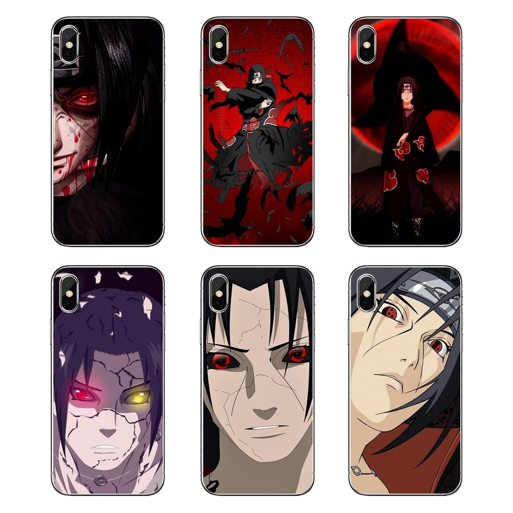 

naruto uchiha itachi Akatsuki For Samsung Galaxy A5 A6 A7 A8 A9 J4 J5 J7 J8 2017 2018 Plus Prime Soft Transparent Cases Covers