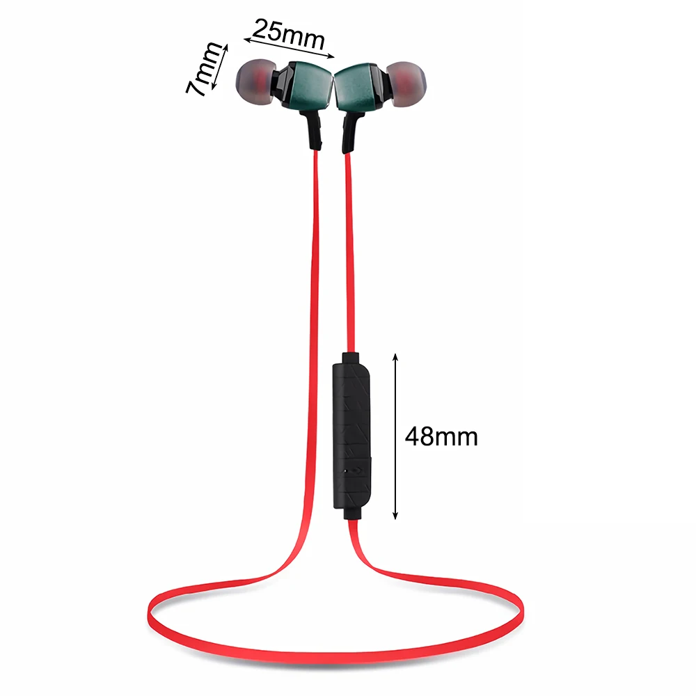 CHYI Bluetooth Earphone Wireless Earbuds Sport Earphone Magnet Headset Stereo Earbuds Mic Bleutooth Earphone For Phones Music 