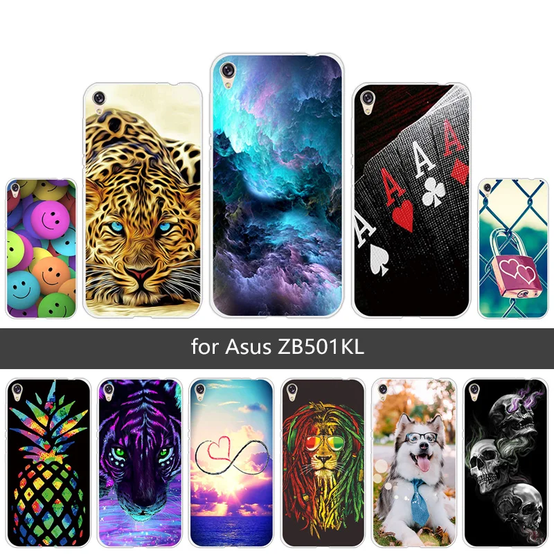 5 дюймов для Asus Zenfone Live ZB501KL прозрачный тонкий чехол задняя крышка Мягкий ТПУ
