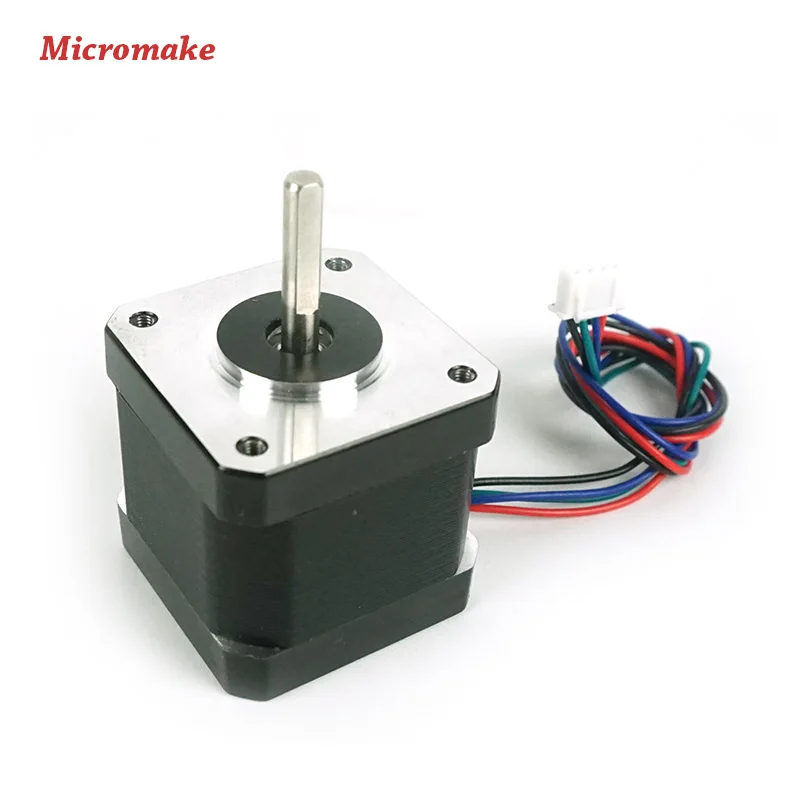 Micromake 3d принтер Запчасти 3 шт. 42 шаговые двигатели 1 48 шаговый двигатель 12 В 1.7A Для