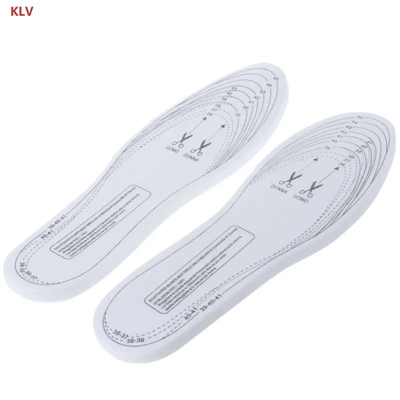 

KLV 3 Layers Thicken Breathable Elastic Pad Adjustable Size Insole With Soft Sponge