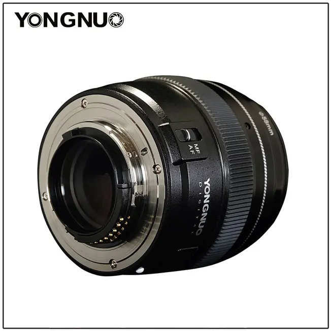 YONGNUO YN100mm F2N AF/MF с большой апертурой Стандартный Средний телеобъектив с фиксированным фокусным расстоянием для объектива камеры Nikon