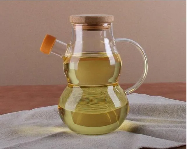 1PC Creative High Heat resistant Borosilicate Glass Oiler Oil and