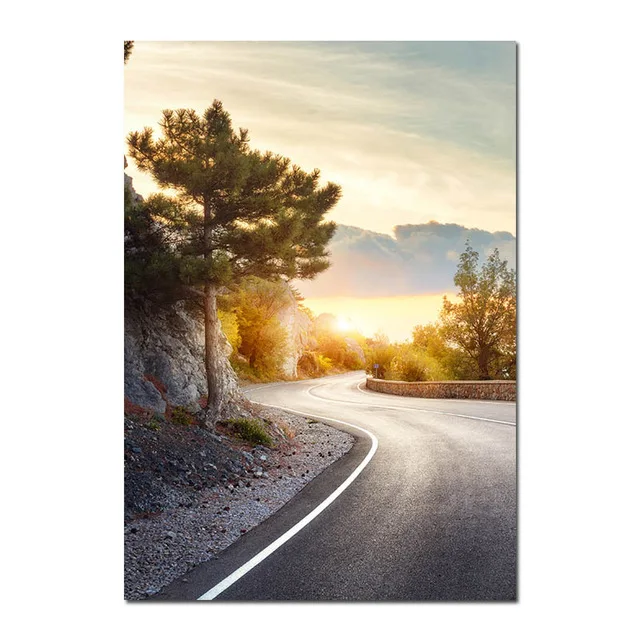 Sunset-Road-Landscape-Canvas-Art-Poster-Decorative-Print-Wall-Painting-Nordic-Style-Picture-Living-Room-Scandinavian.jpg_640x640