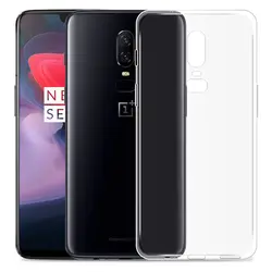 Для One Plus 6 Oneplus6 протектор случаях Премиум ТПУ для Oneplus 6 Чехол Slim Fit силиконовый прозрачный Мягкая обложка