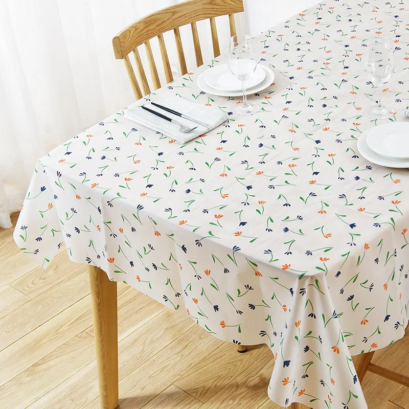 Rectangular Waterproof And Oil-Proof Tablecloths Home Or Restaurant Coffee Table Cloth Protect Decorating The Desktop Mat |