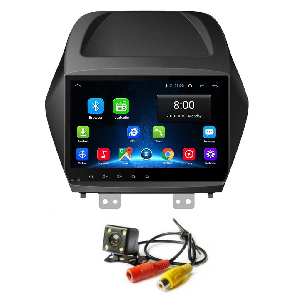 

Android 8.1 Car GPS Radio Player for Hyundai IX35 Tucson 2011-2015 Stereo Head Unit Wifi Bluetooth Maps