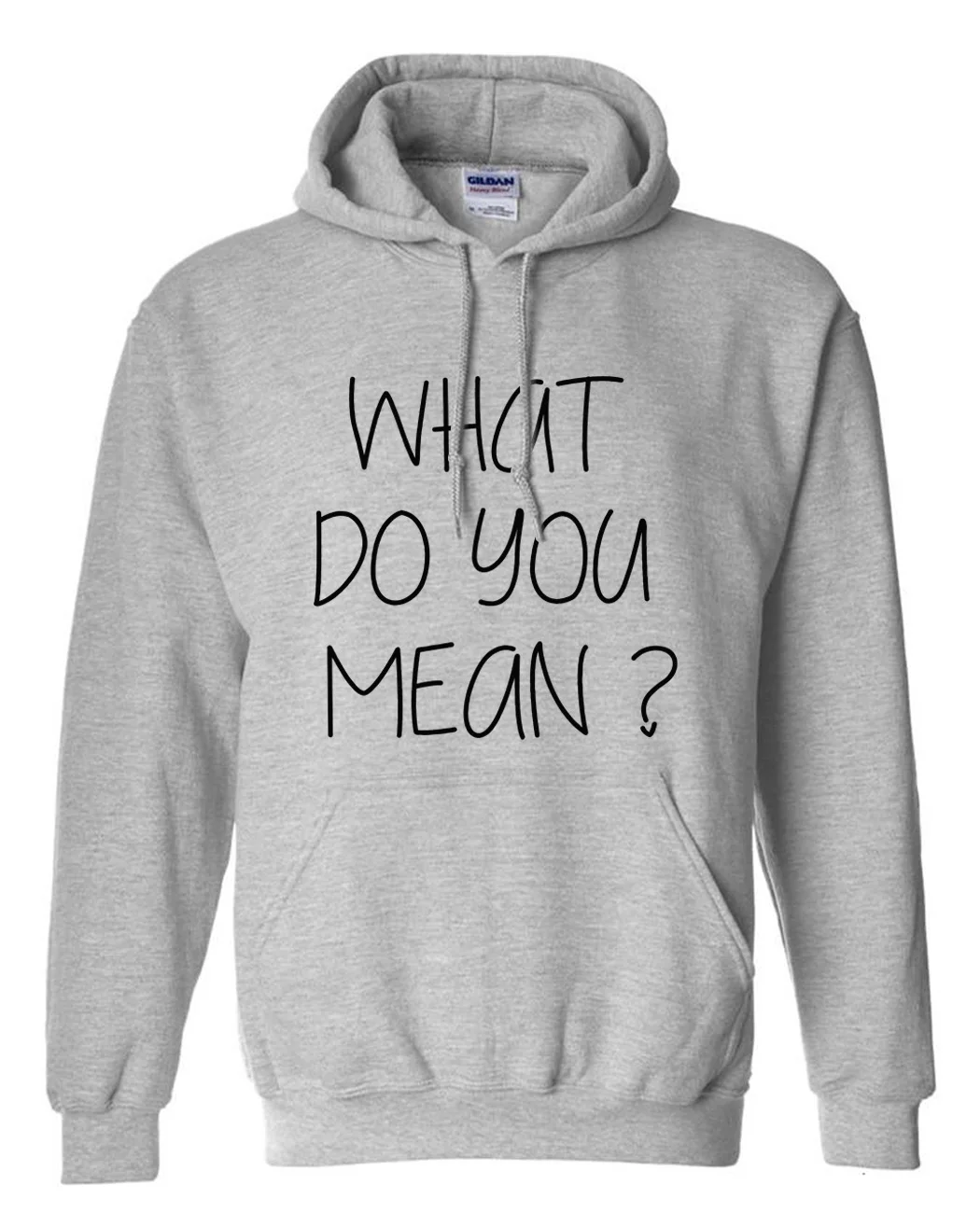 Justin Bieber What do you mean with letters printed Men Long Sleeve sweatshirt mens brand hooded drake streetwear funny clothes