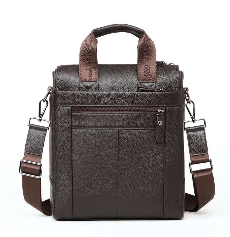 Натуральная кожа бизнесмен кожаный портфель для ноутбука для мужчин сумки для мужчин модные тоут сумки А4 документальный мужской т-Чехол Мужская сумка через плечо