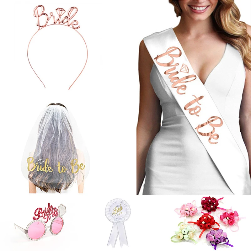 flower girl sash for hen party