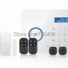 Большая скидка ЖК-дисплей дисплей B11 GSM и PSTN сигнализационная система, домашняя охранная система сигнализации умный дом сигнализации